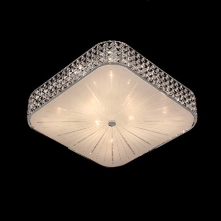 Causte "Portal" 8x60W E14 chrome 51x51x15 cm-2