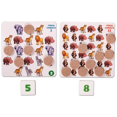 Educational game "Mathematical box. Animals"-3