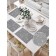 A set of napkins for setting the table "Shiny noise", rectangular, size 32x46 cm, 4 pcs