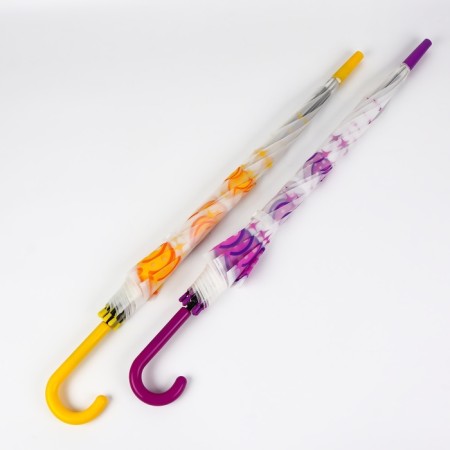 Umbrella - a semiautomatic “mood” cane, 8 knitting needles, r = 45 cm, mix color-9