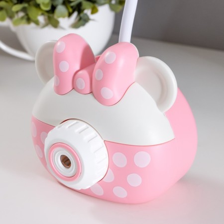 Table lamp "Gammy" LED 2 modes 2W USB pink, sharpener 11.7x7x12 cm Risalux-9
