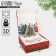 Gift box New Year's folding "City Life", 26 × 26 × 8 cm