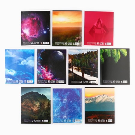 A set of notebooks of 48 sheets, 10 items from reference. mat. In the shell "September 1: objects"-3