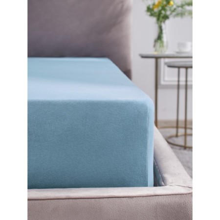 SEA WAVE gum sheet, size 180x200x20 cm, blue-7