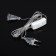 Extension cord for indoor garlands with a switch, 3 m, transparent thread, UMS-Vilka