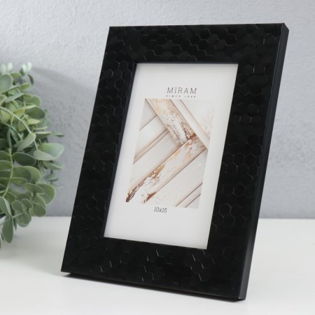 Photo frame plastic "Mira" 10x15 cm, 651670-4, (plastic screen)-1