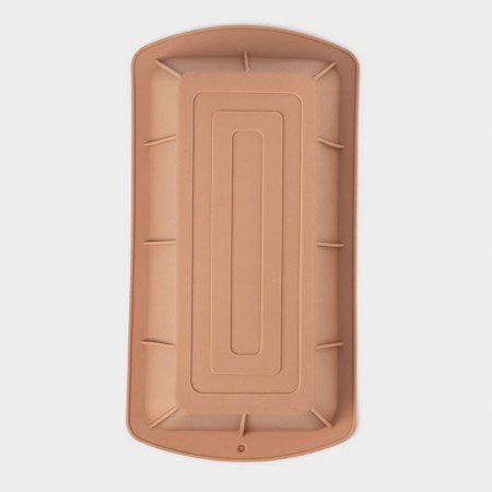 Baking uniform “Bread”, silicone, 24 × 13 × 6 cm, beige color-1