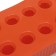 Box for growing green onions, 29 × 16 × 8.5 cm, 2.5 l, 10 holes, orange, Greengo