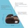Autocry Ottor Booster Kroshka I'm Strong Plus, group 3, 22-36 kg, (6-12 years old) light brown/brown