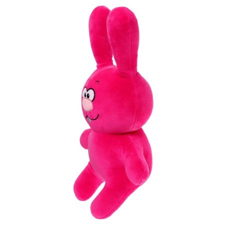 Soft toy "Rabbit Lucky", Fuchsia color, 20 cm-1