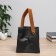 VAZ Coramics Table "Pack" Black, 14x3.5x14 cm
