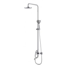 Душевая система D&K Venice Rialto DA1063701B14, тропический душ, душевой набор, хром