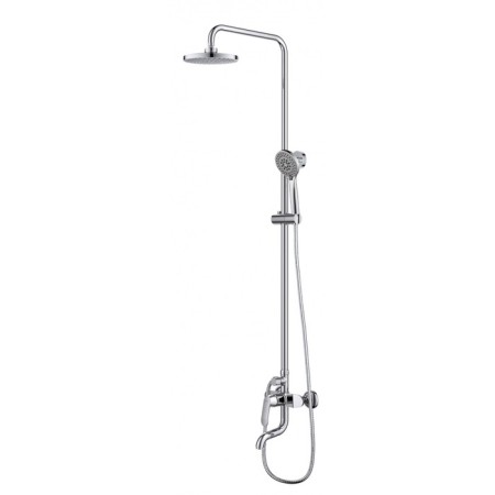 The shower system D&K Venice Rialto DA1063701B14, tropical shower, shower, chrome