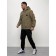 Sports male jacket, size 50, dark beige color