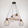 Lamp 2097/4BK E27 40W Black 70x50x90 cm BayerLux