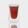 Glass glass with double walls "Duo", 70 ml, 6 × 6 × 9 cm