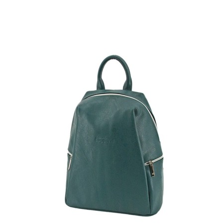 Backpack, lightning department, green color 33x27x13cm