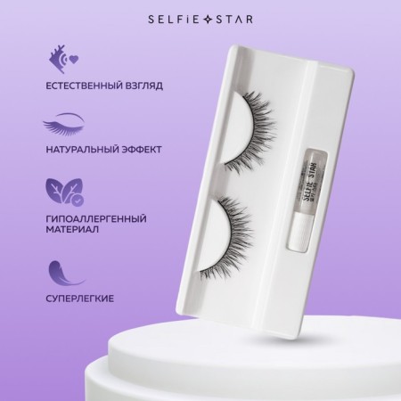 Falf eyelashes Selfie Star Eyelashes Wispy Day-to-Night Look, SSLD20-1