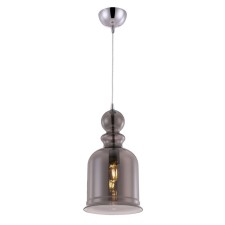 Suspension lamp Maytoni P035PL-01CH, E27, 1x60 W, 223x223x1634 mm, Chrome
