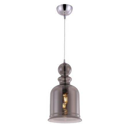 Suspension lamp Maytoni P035PL-01CH, E27, 1x60 W, 223x223x1634 mm, Chrome