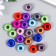 Beads for creativity Plastic "Ring Krakelyur" Color 20 grams 0.9x1.4x1.4 cm