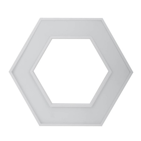 LED LED Geometria Hexagon 45W 4000K 2500LM IP40 60x60x8 White-3