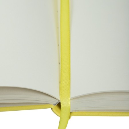 Sketchmarker sketchbook, 210 x 300 mm, 80 sheets, solid cover of artificial leather, lemon, block 140 g/m2-4