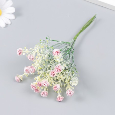 Flowers for decorating "Shabo clove" red 1 bouquet = 6 heads 17 cm
