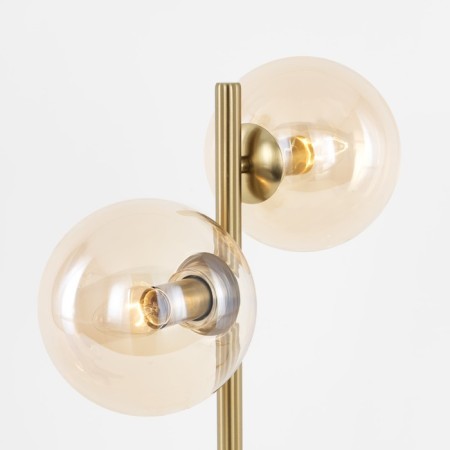 Lauren decorative lamp Citilux "Lauren" CL146823 15x52 cm, 2x40W, E14, brown color-6