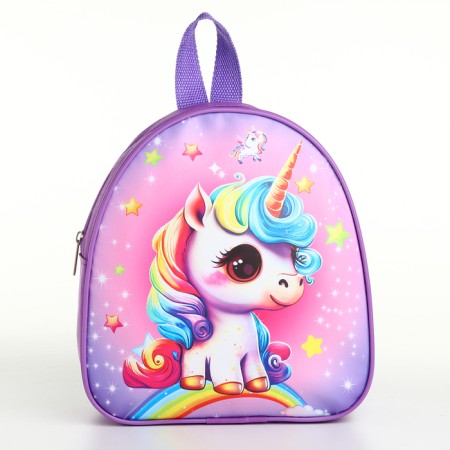 Baby backpack on lightning, "chosen", lilac color-1
