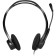 Headphones with a microphone Logitech 960 Black 2.4m Falled USB headband (981-000100)