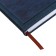 The diary is notathered, A5, 140l, cage, region, on the button, blue