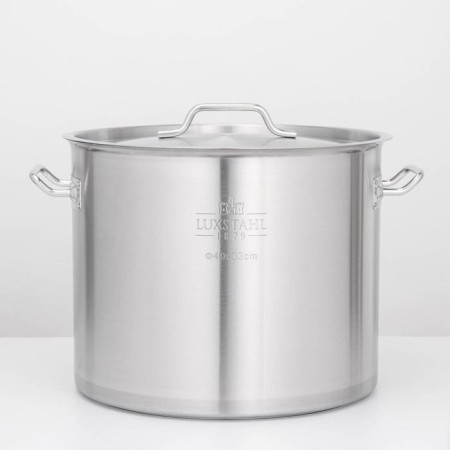 Boiler, 40 l, d = 40 cm, h = 33 cm, triple bottom, induction, stainless steel