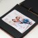 Photo album on rings 30 sheets "Bush roses" Black sheets 18x18 cm