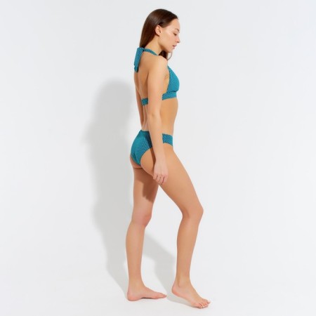 Swimsuit female separate minku color green, size 42-2