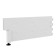 Rooster support, 50 cm, white color