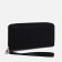 Women's wallet with lightning, black color