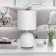 RIVOLI SHERON 1CHA14, 40 W -white ceramics with a lampshade