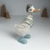 Polystone souvenir "Goose in a long cap and cape" 9x13x28 cm