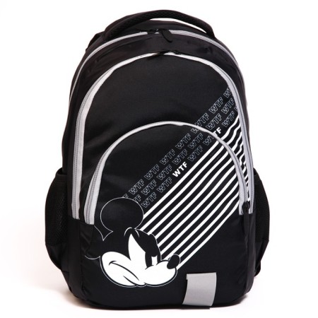 School backpack with an ergonomic back, 44x34x15 cm, Mickey Mouse-1