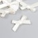 Decor for creativity plastic "Banting Direct" Pearl set 10 pcs 2x3.4 cm