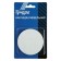 Furniture tundra, d = 85 mm, round, white, 2 pcs.