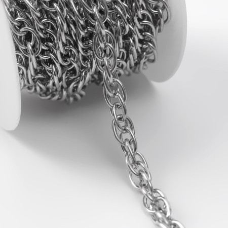A bag for a bag, iron, 9.15 × 6 mm, 3 ± 0.1 m color silver color-1