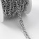 A bag for a bag, iron, 9.15 × 6 mm, 3 ± 0.1 m color silver color