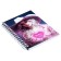 Note book A6, 80 sheets in a cage on the crest Pink Girls, cover Cover Cardboard, Mix