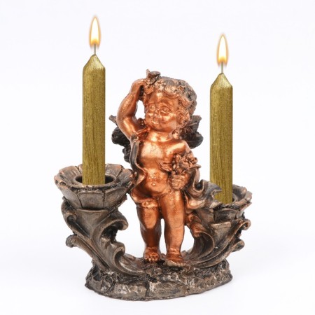 Climber "Angel", for two candles, 11 x 5.5 x 12 cm-1