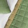 Jerry set: a cover 230 x 250 cm, pillowcase 45 x 45 cm - 2 pcs, green color