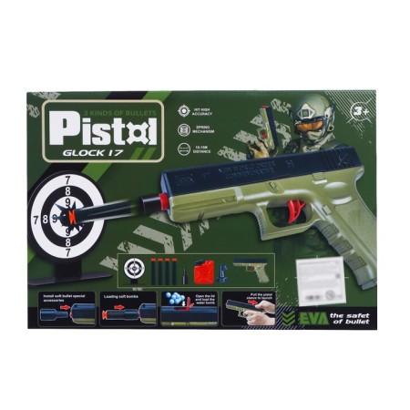Pistol "Special Forces", shoots soft, gel, plastic (6mm) bullets-9