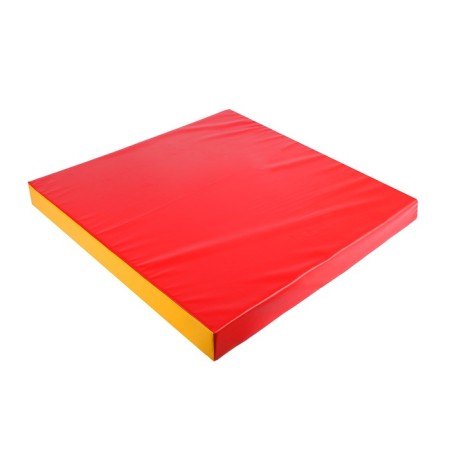 Mat, 100x100x10 cm, red/yellow color-3
