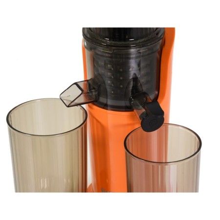 JM4600/Or juicer, Schnekovaya, 150 watts, 0.5/0.5 l, 70 rpm, black-orange-5